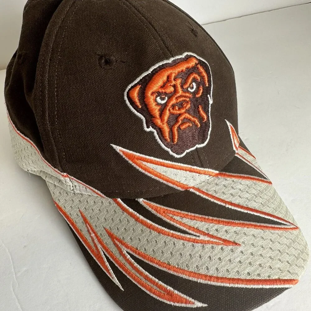 CLEVELAND BROWNS Football VINTAGE Hat REEBOK One Size Cap NFL‎ White